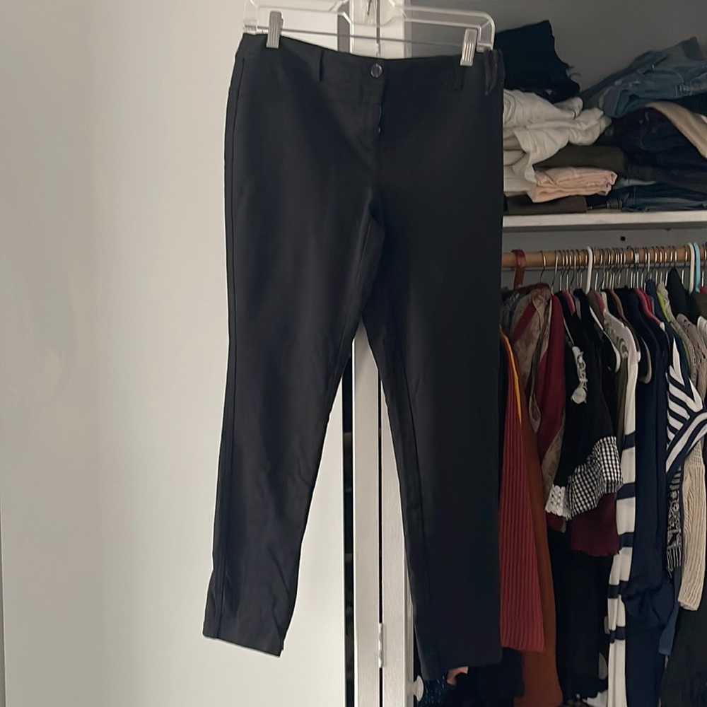 INC black ankle leggings